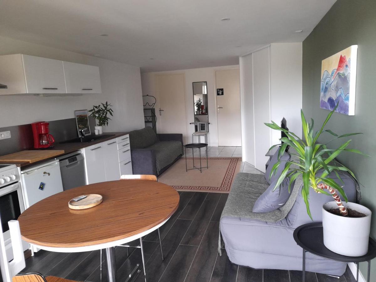 A 5 Mns Du Puy De Dome Avec Vue Imprenable Studio Rez De Jardin 24M2 Neuf A Laschamps Saint-Genes-Champanelle Exterior photo